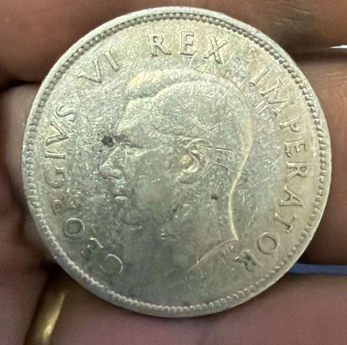 1940 2 shillings - silver