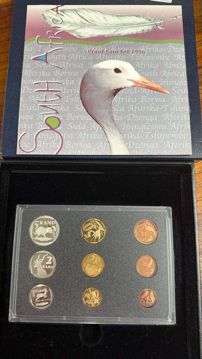 1996 proof coin set