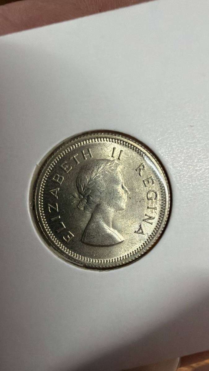 1959 6 pence - uncirculated