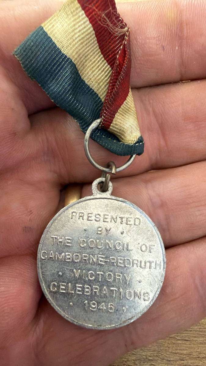 WW2 victory celebration medallion