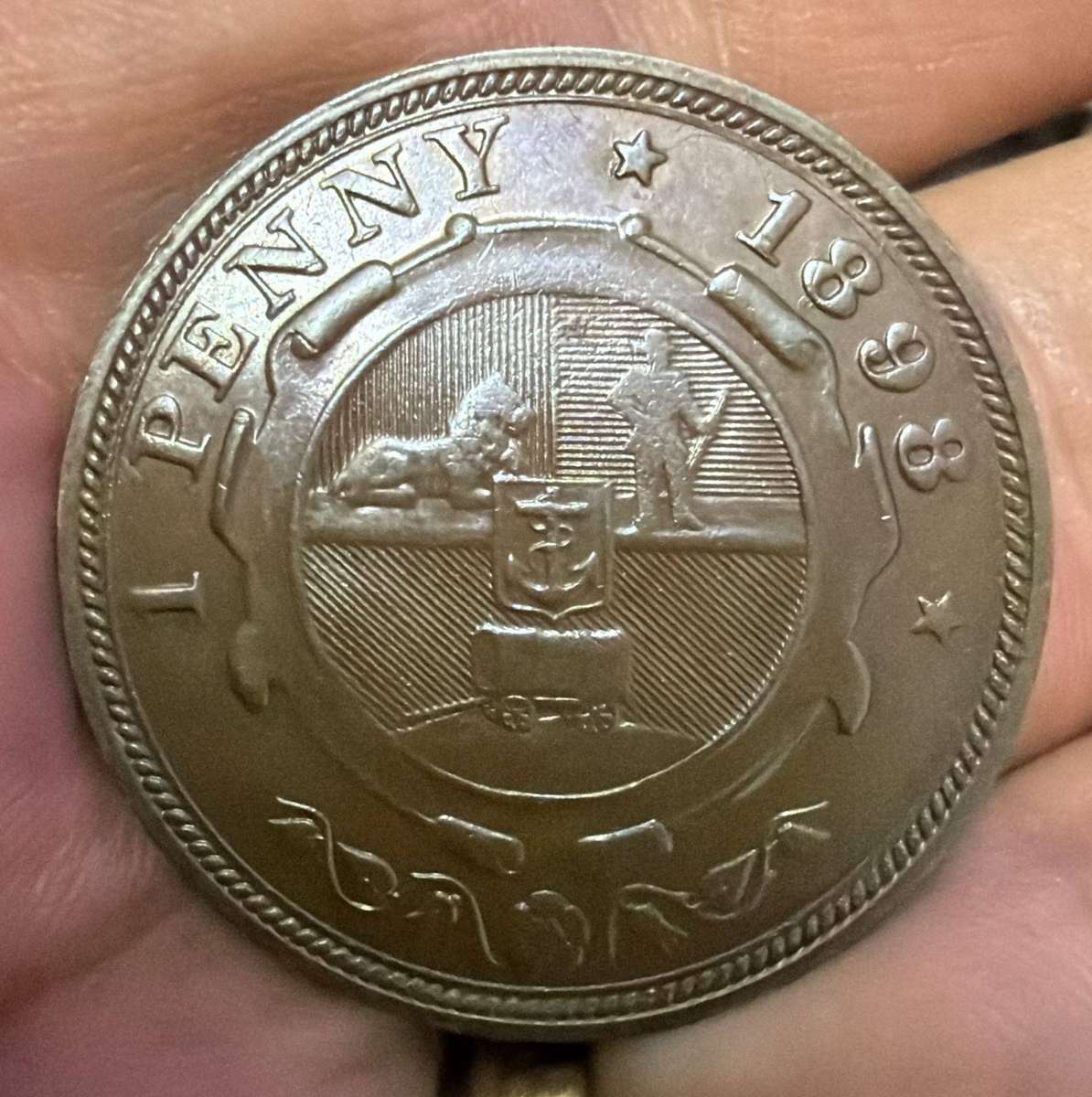1898 1 penny