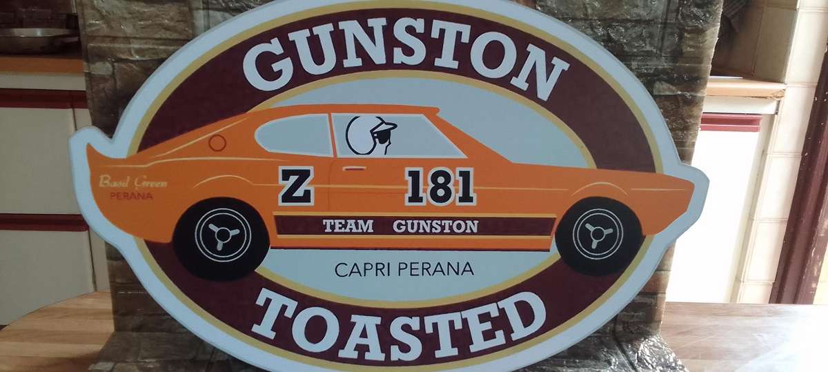 gunston ford capri sign 55cm