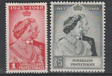 SOMALILAND PROTECTORATE: 1948: MHR