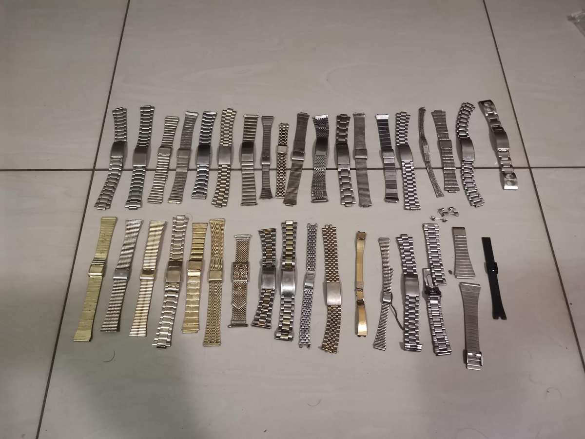36 steel watch bracelets