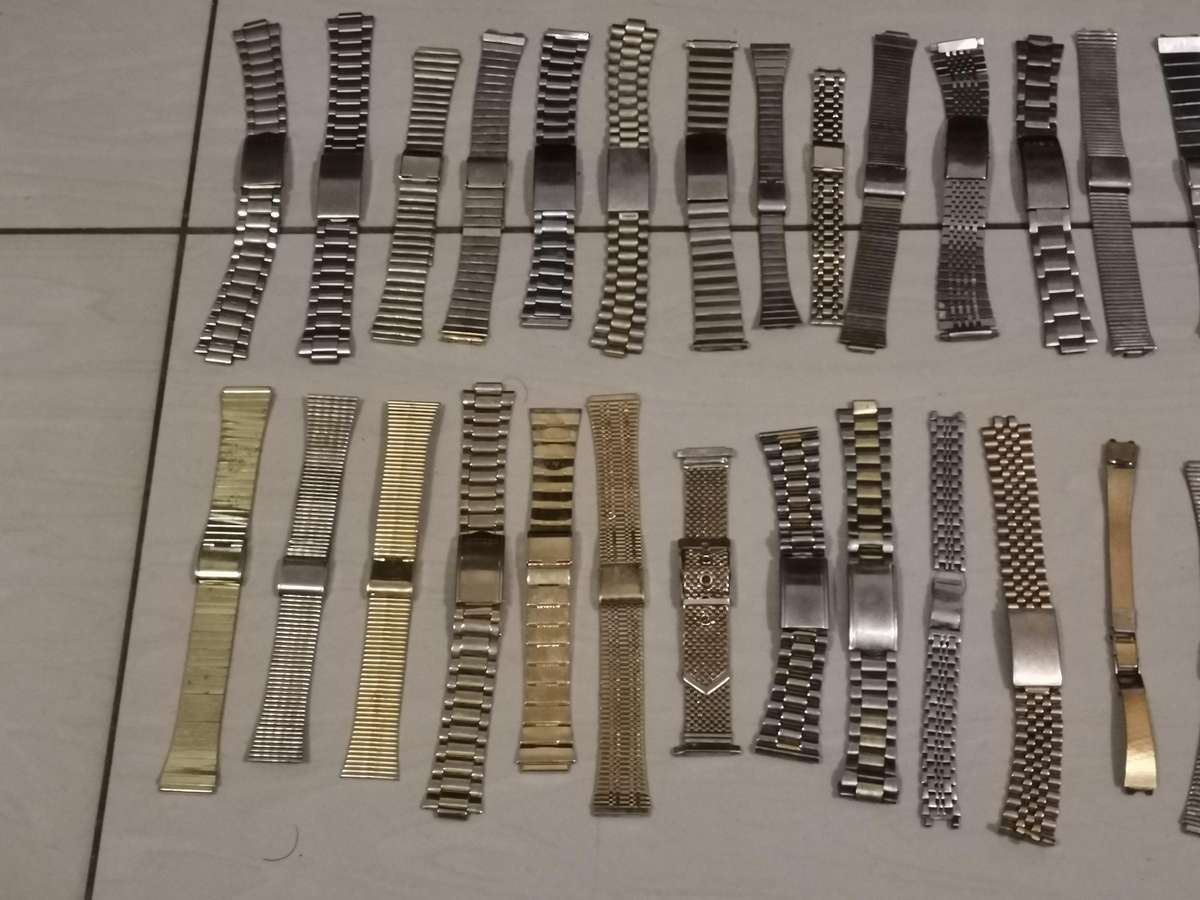 36 steel watch bracelets
