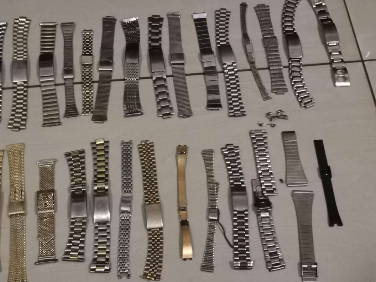 36 steel watch bracelets