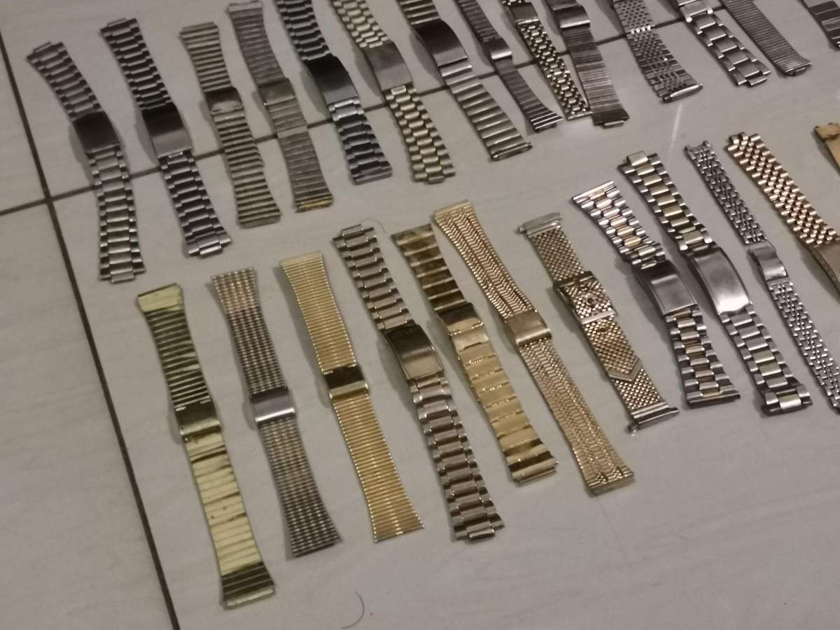 36 steel watch bracelets