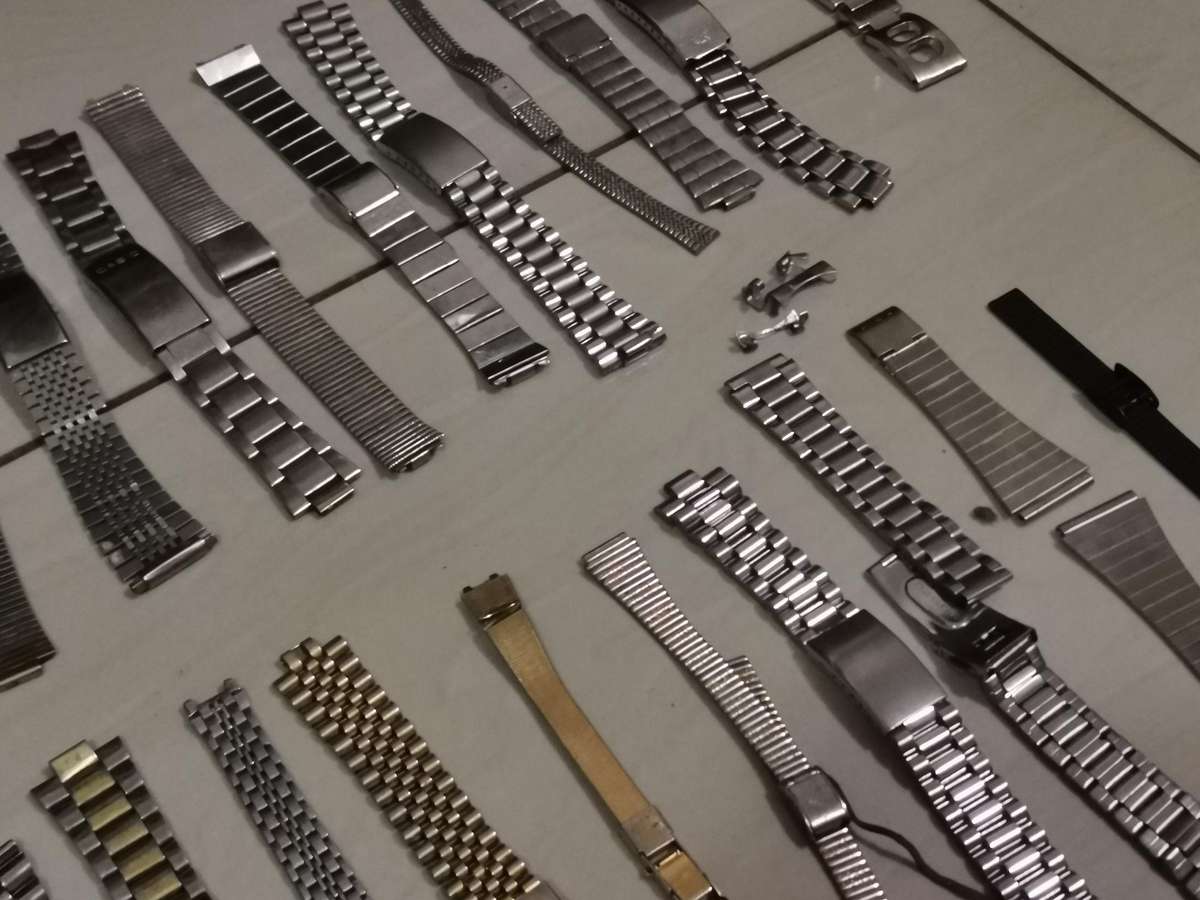 36 steel watch bracelets