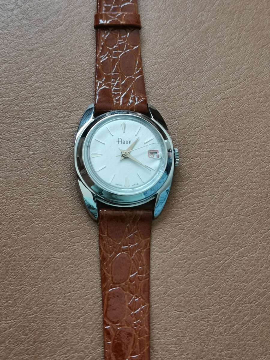 Vintage Agon mechanical watch *new old stock *