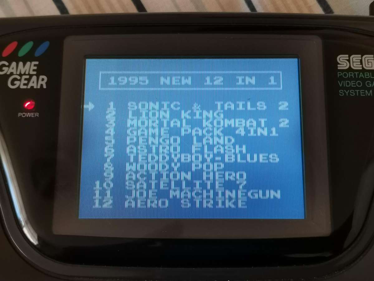Sega game gear