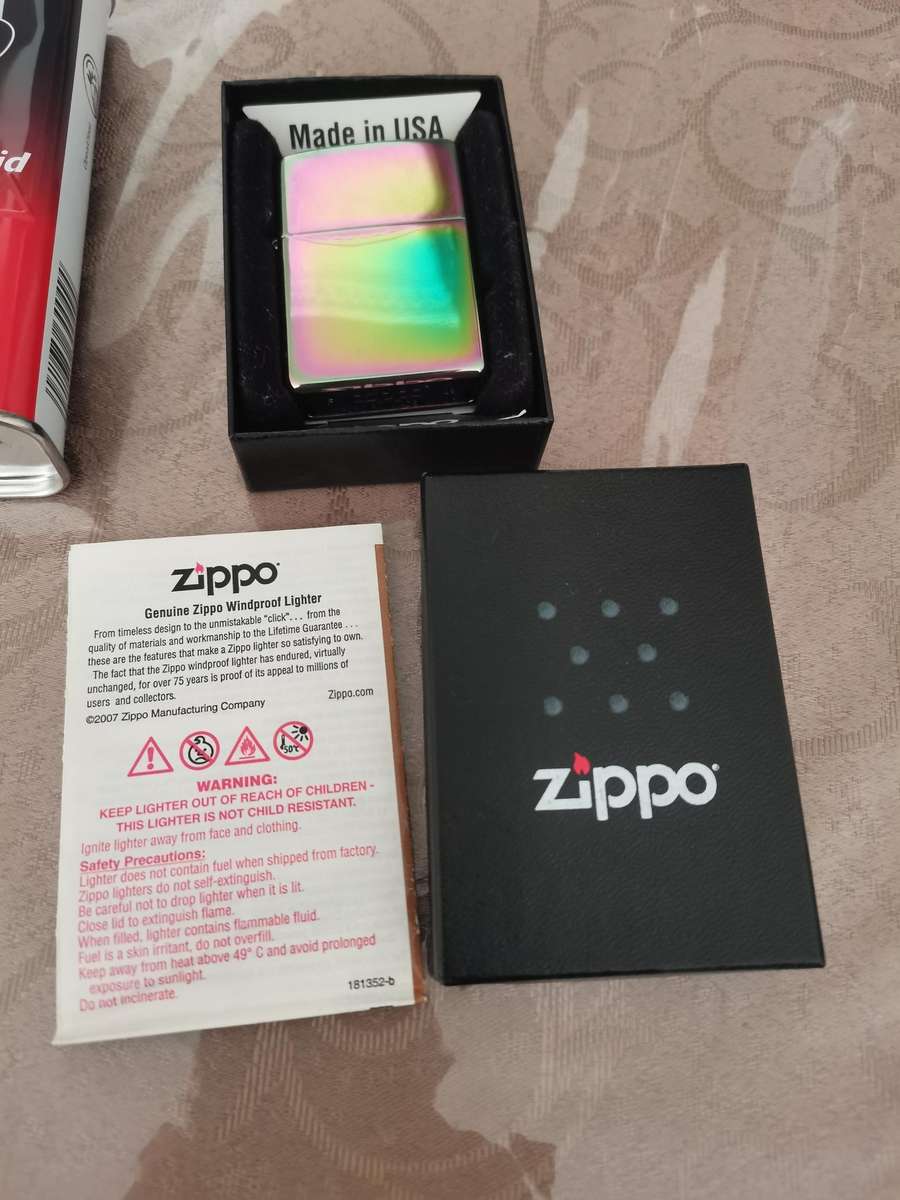 2007 zippo lighter new condition