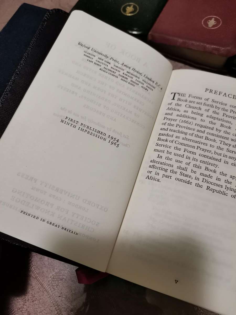 12 small vintage bibles and prayer books