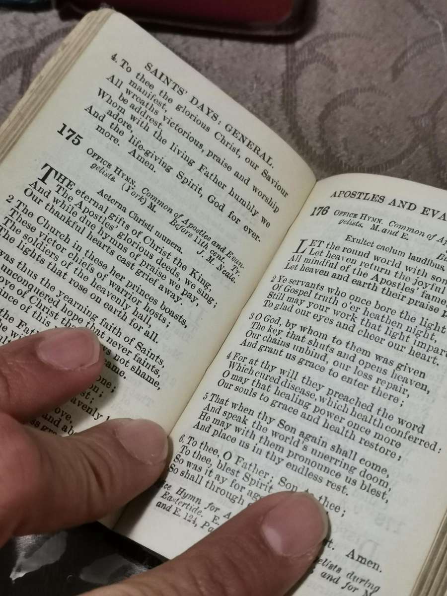 12 small vintage bibles and prayer books