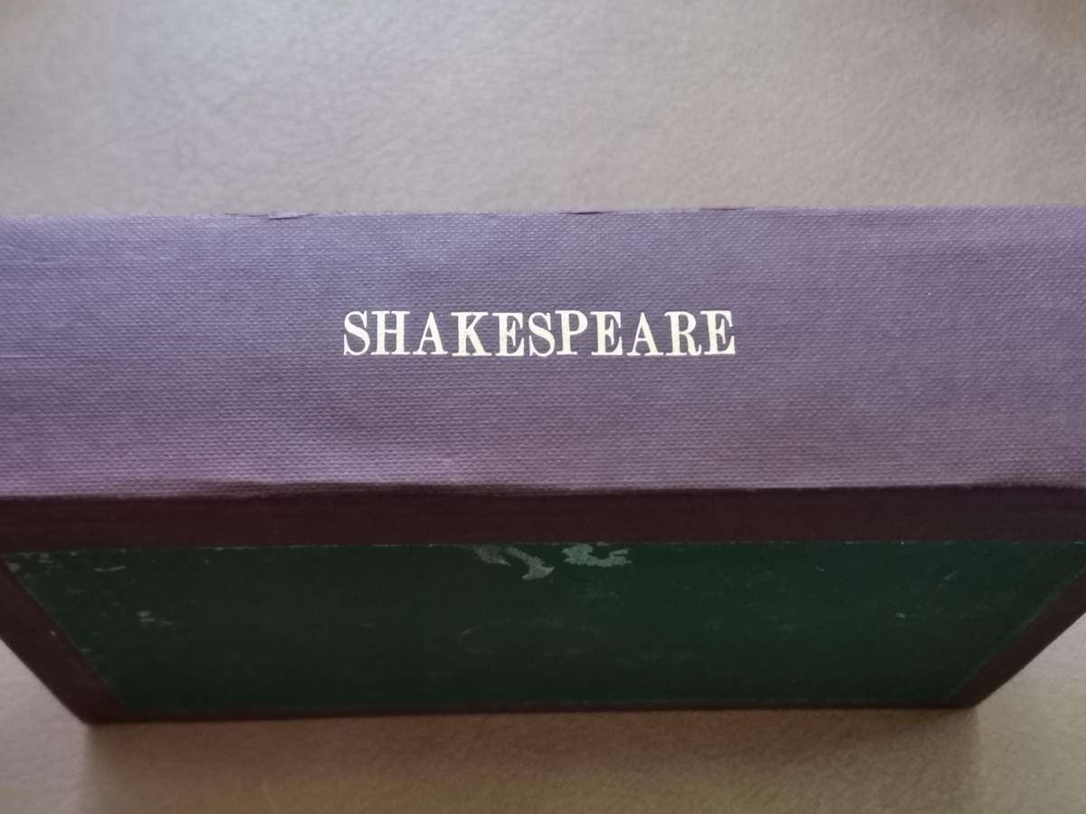 RARE 1871 the works of William Shakespeare the globe edition macmillan and Co