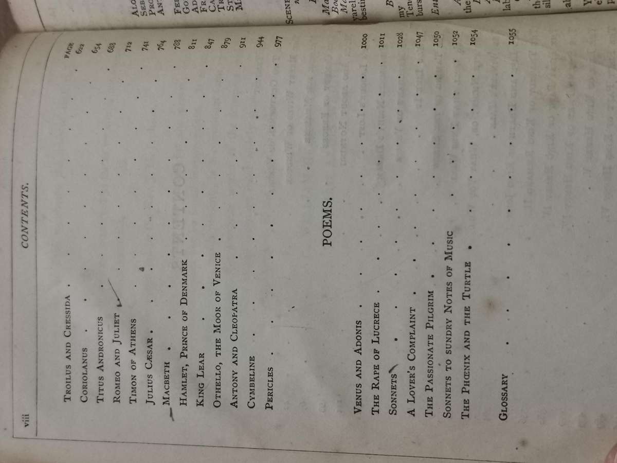 RARE 1871 the works of William Shakespeare the globe edition macmillan and Co