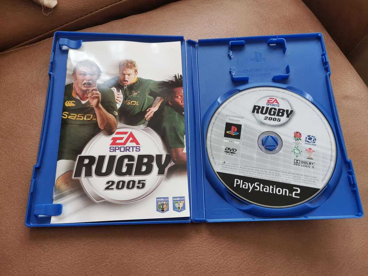 Rugby 2005 Playstation 2 game