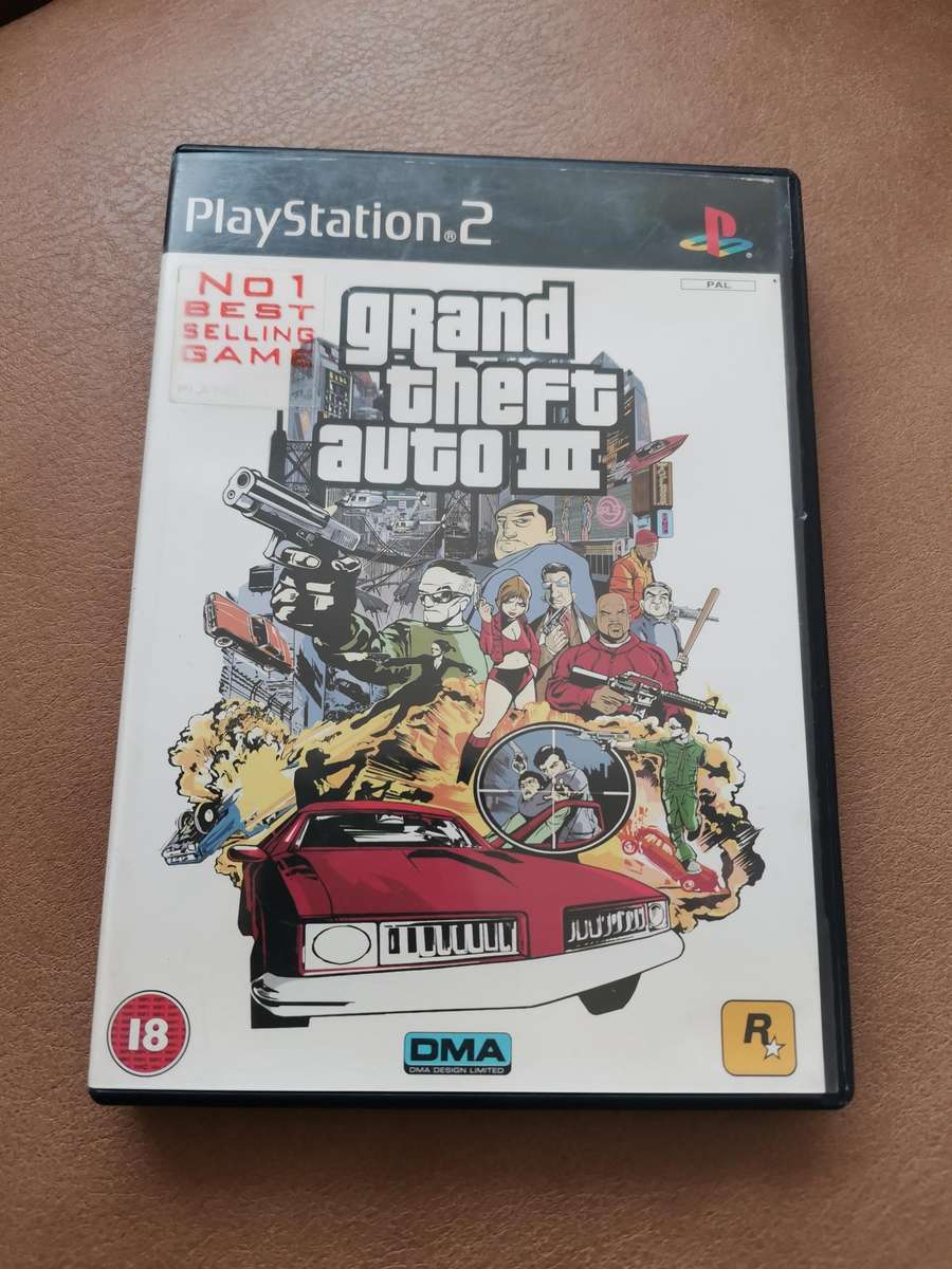 Grand theft auto 3 Playstation 2 game