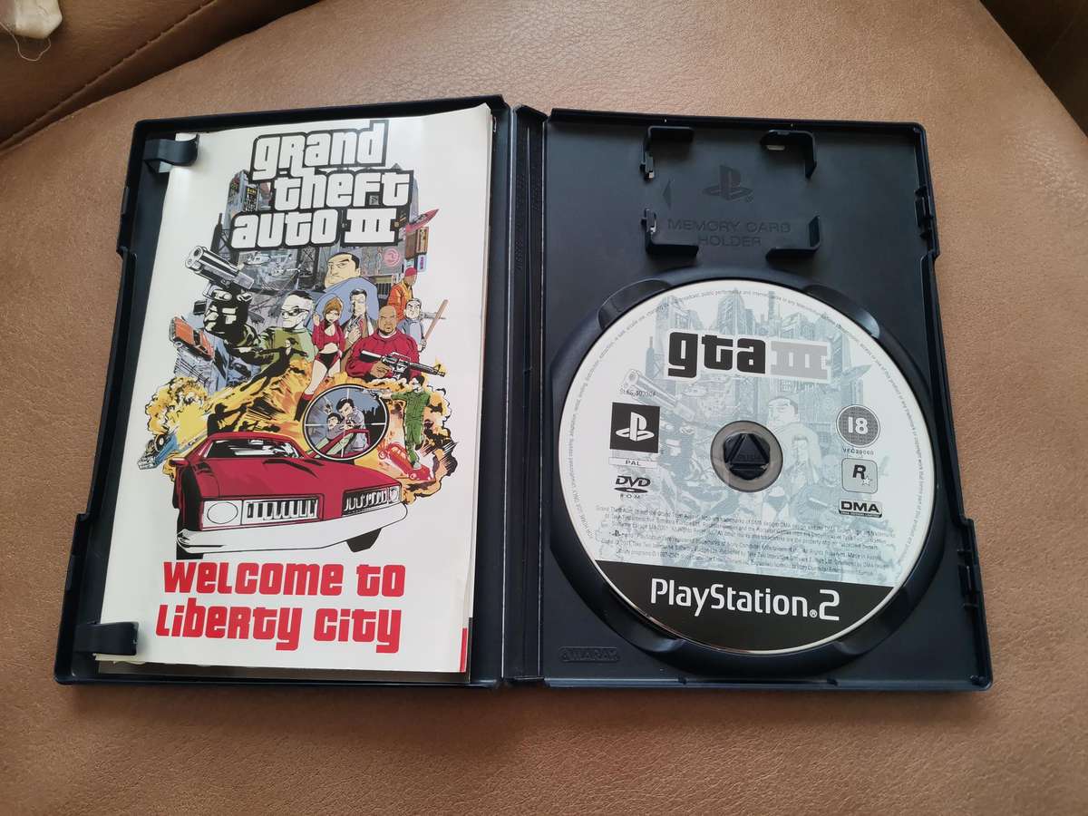 Grand theft auto 3 Playstation 2 game