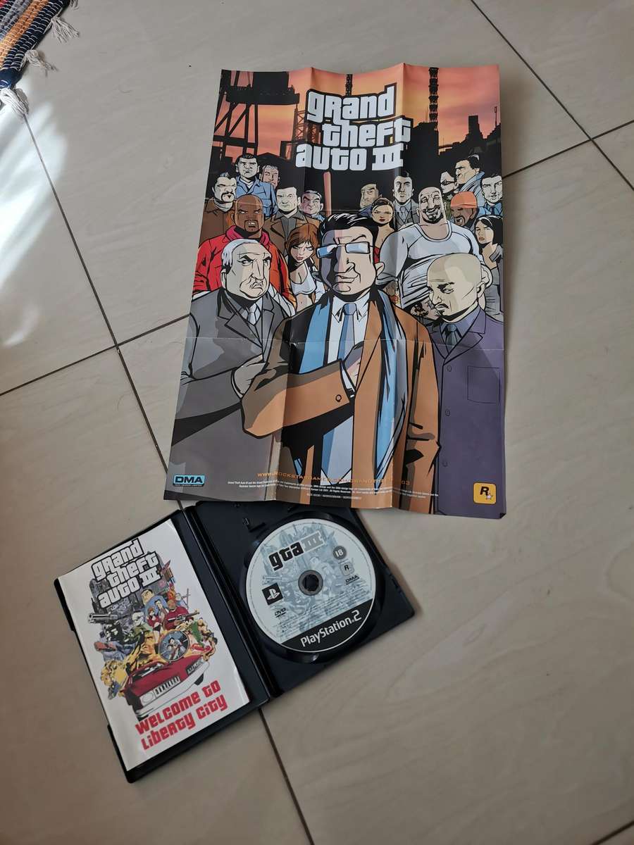 Grand theft auto 3 Playstation 2 game