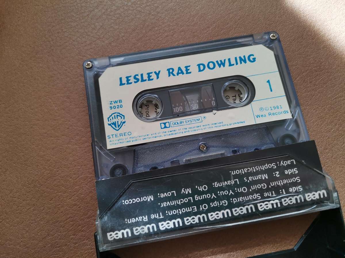 Lesley raw dowling original cassette tape