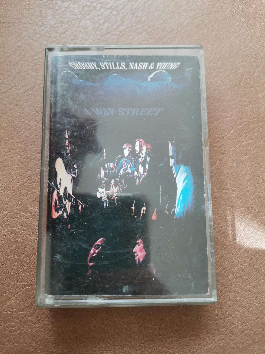 Crosby, stills, Nash & young 4 way street cassette tape