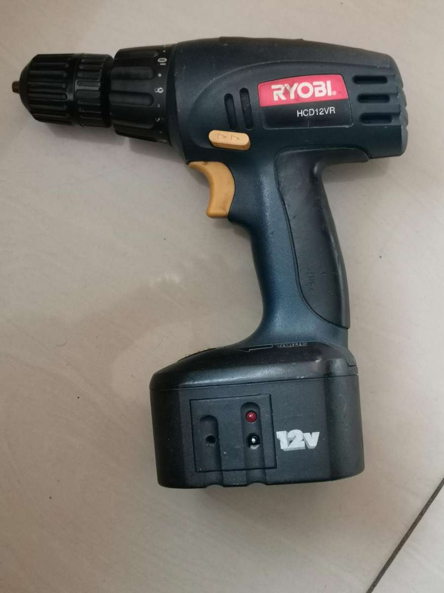 Ryobi hcd12vr cordless drill (no charger not tested sold as is)