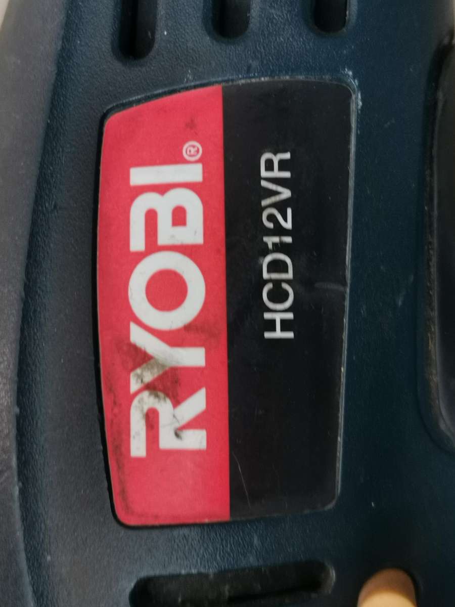 Ryobi hcd12vr cordless drill (no charger not tested sold as is)