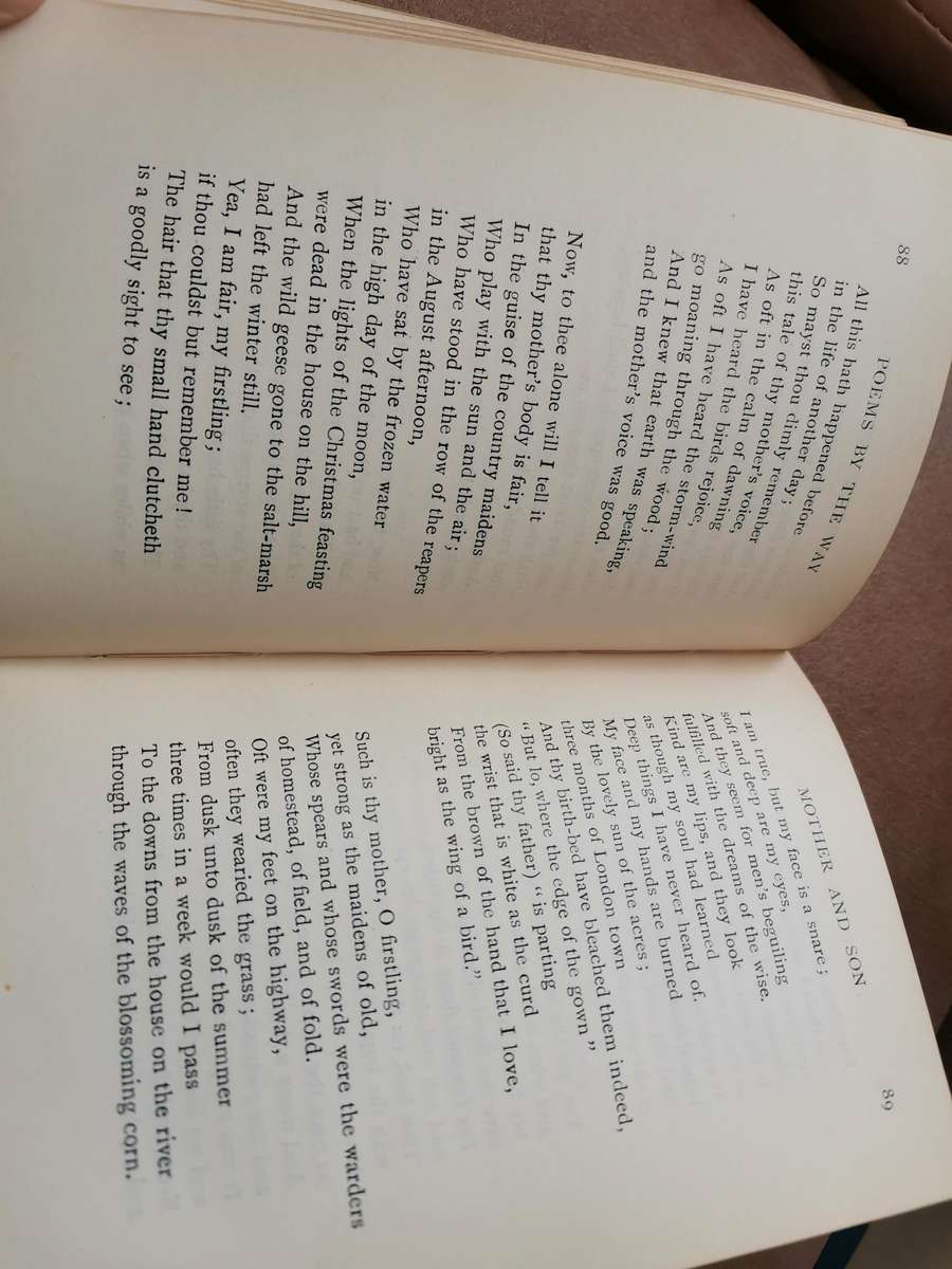 1910 Poems by the way by William Morris