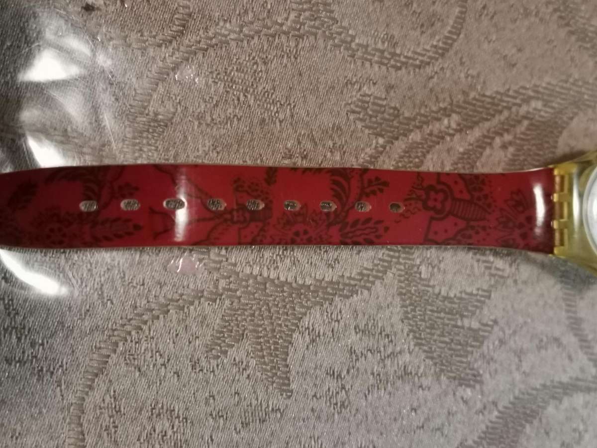 Vintage 1992 swatch baby face watch