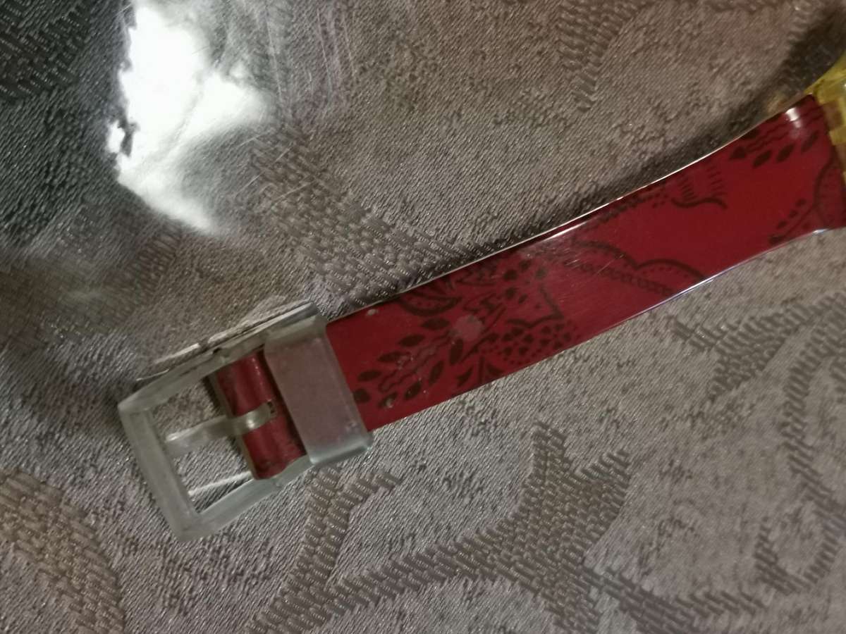Vintage 1992 swatch baby face watch