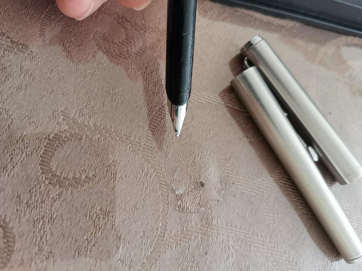 1990s parker stainless steel fountain pen boxed