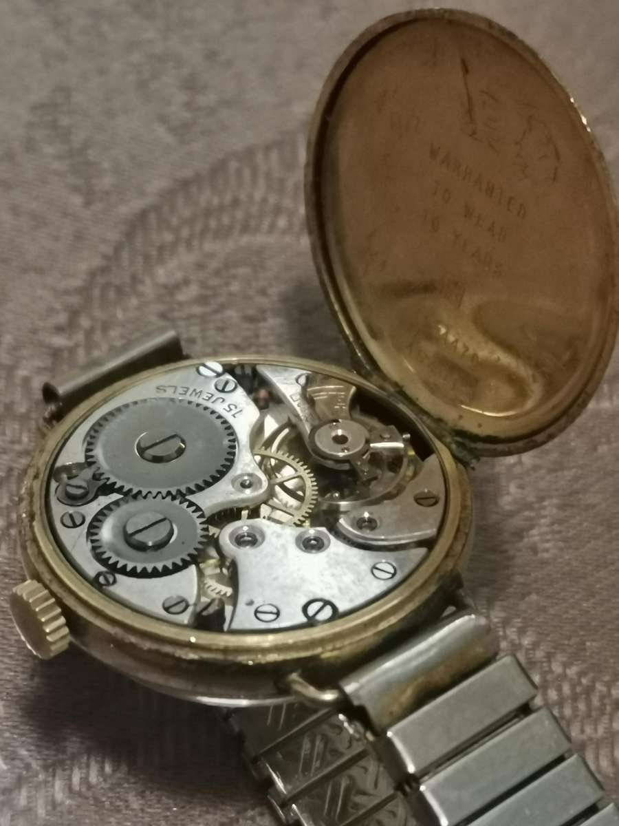 Vintage 1920s good hope lever trench watch