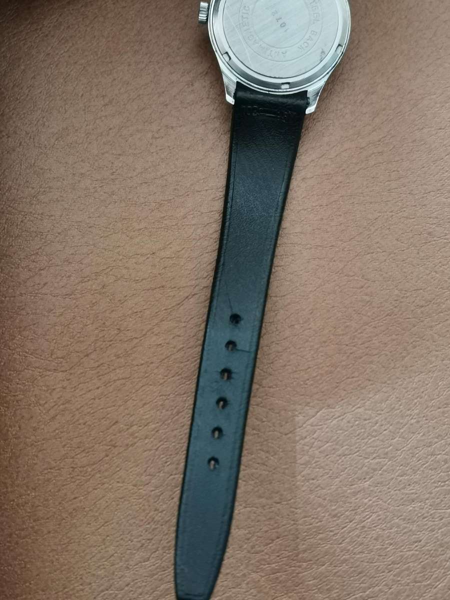 Vintage Lanco 17 jewels manual wind military style watch