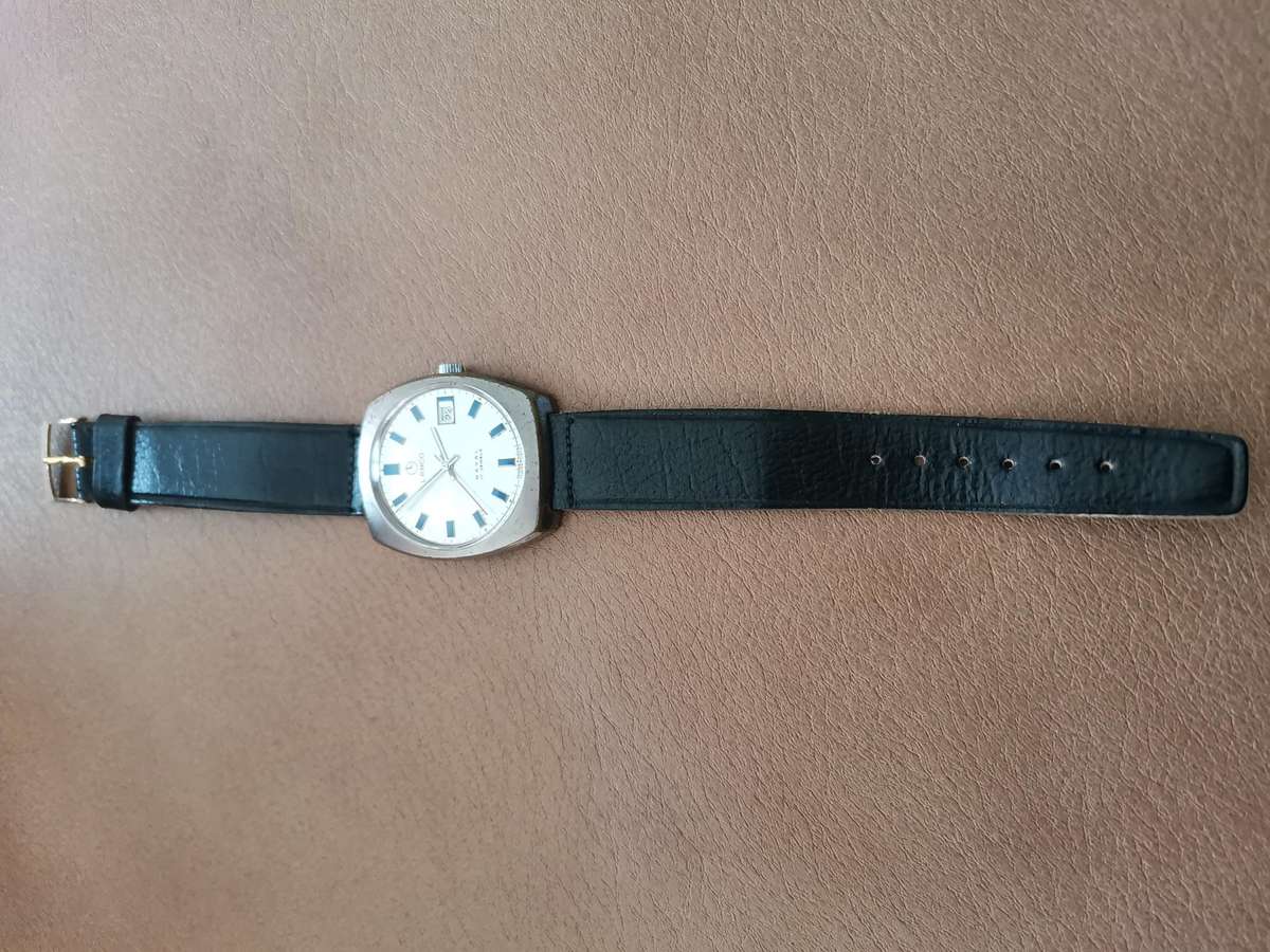 Vintage Lanco Naval 17 jewels manual wind mechanical watch