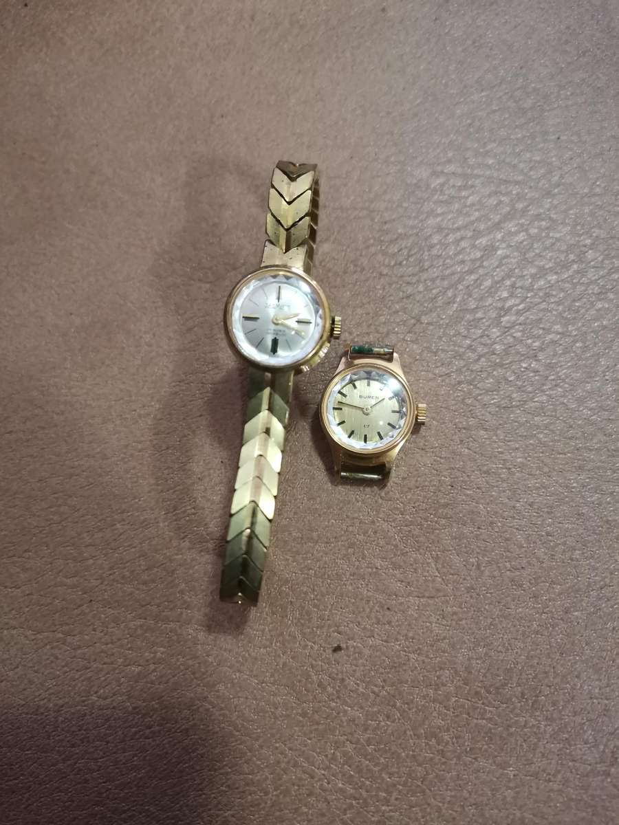 2 vintage ladies mechanical watches in working condition