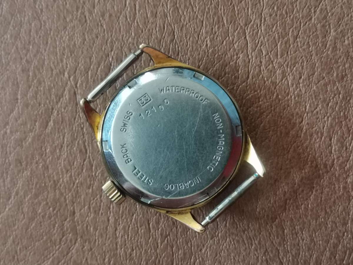 Vintage rotary 17 jewels incabloc manual wind mechanical watch