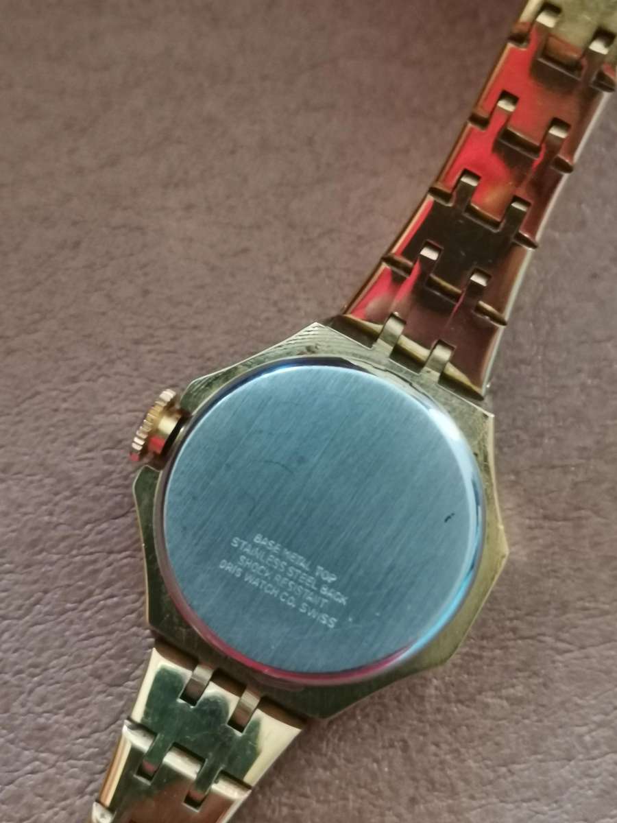 Vintage oris star 17 jewels manual wind mechanical ladies watch *like new*