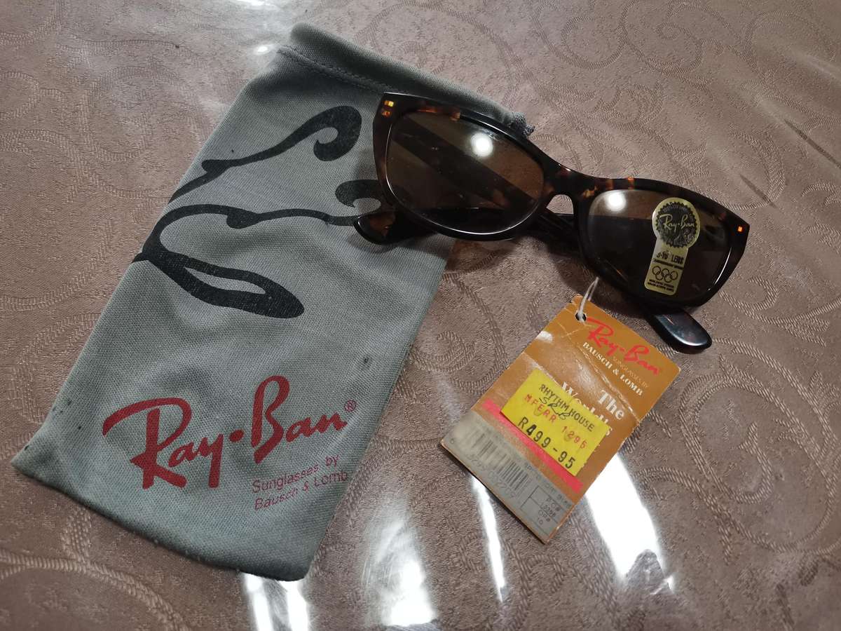 Vintage new old stock 1990s Ray-ban innerview w1438 sunglasses
