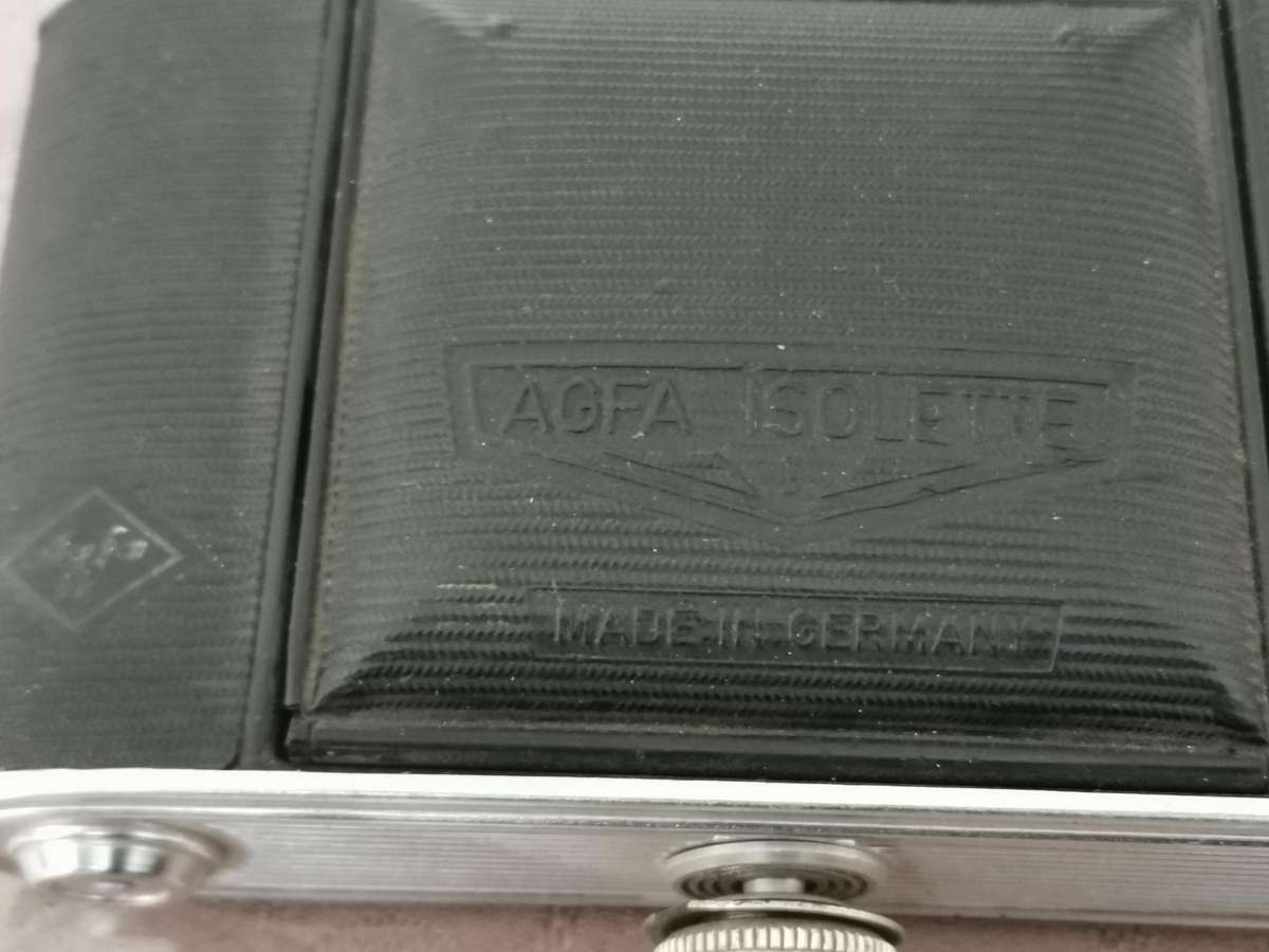 Vintage agfa isolette 6x6 120mm film Camera
