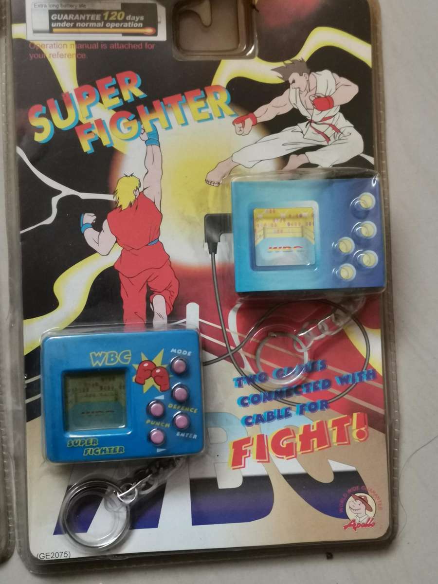 4 new old stock vintage handheld games