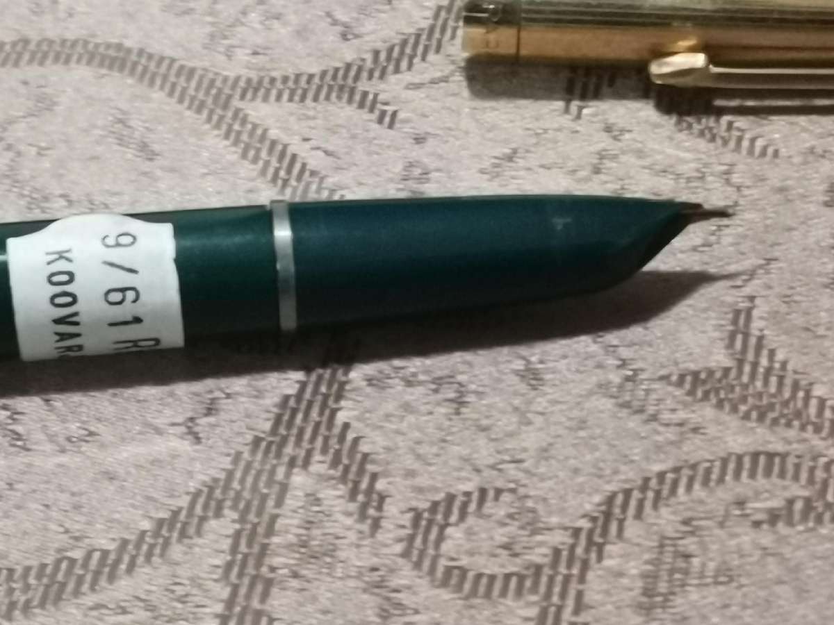 Vintage 1958 parker lady fountain pen ** like new** 1/10 12ct rolled gold cap