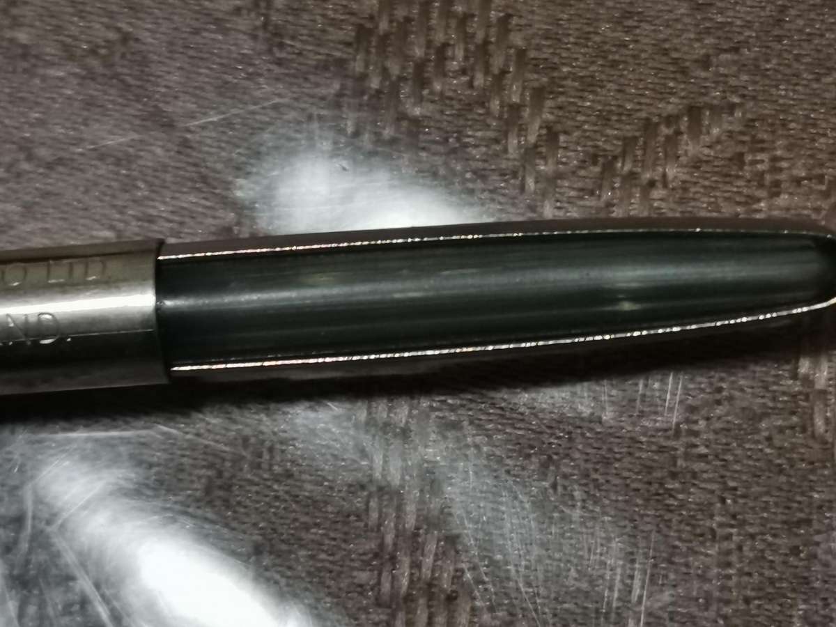 Vintage 1958 parker lady fountain pen ** like new** 1/10 12ct rolled gold cap