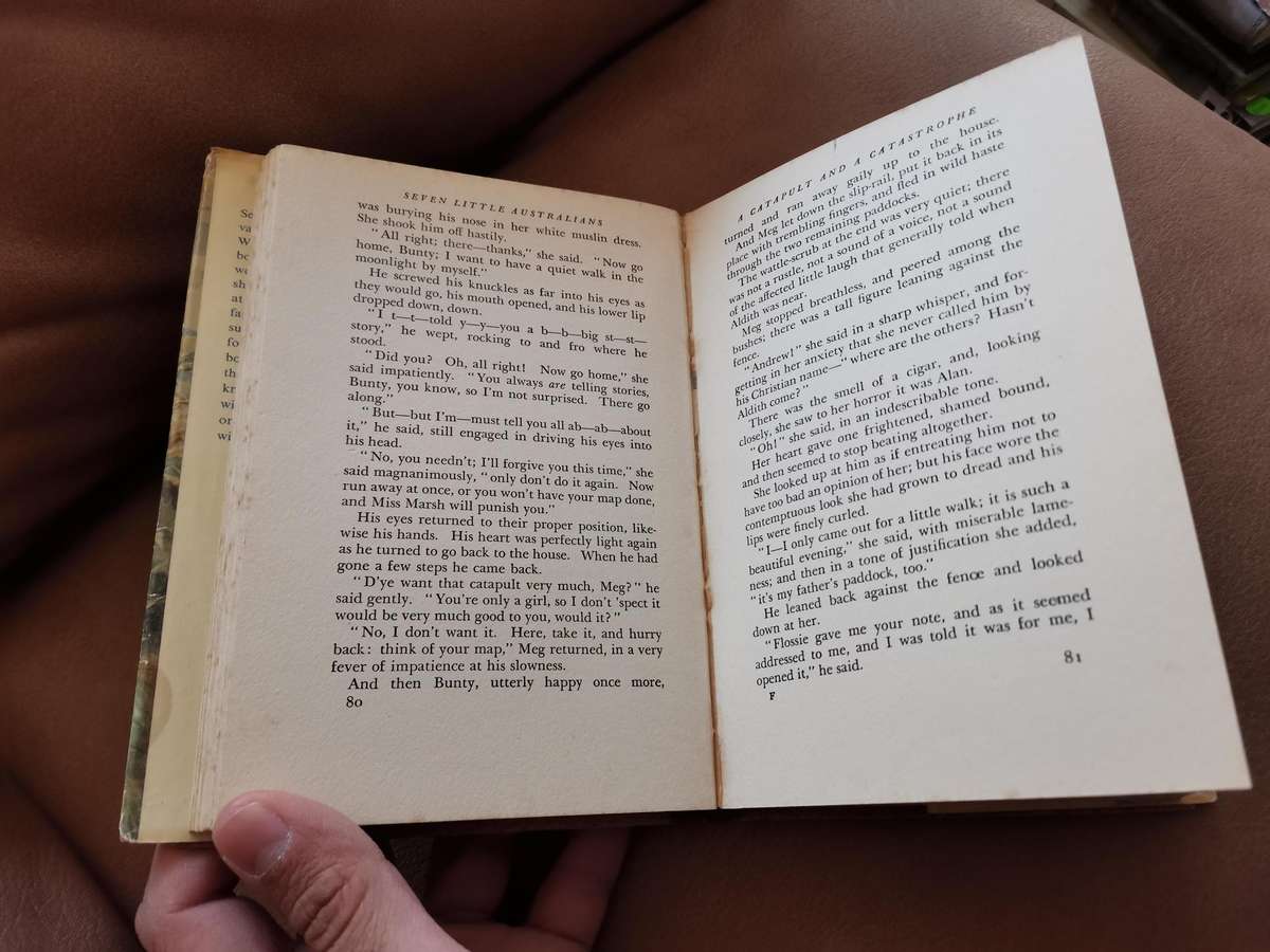 1954 seven little Australians by Ethel Turner