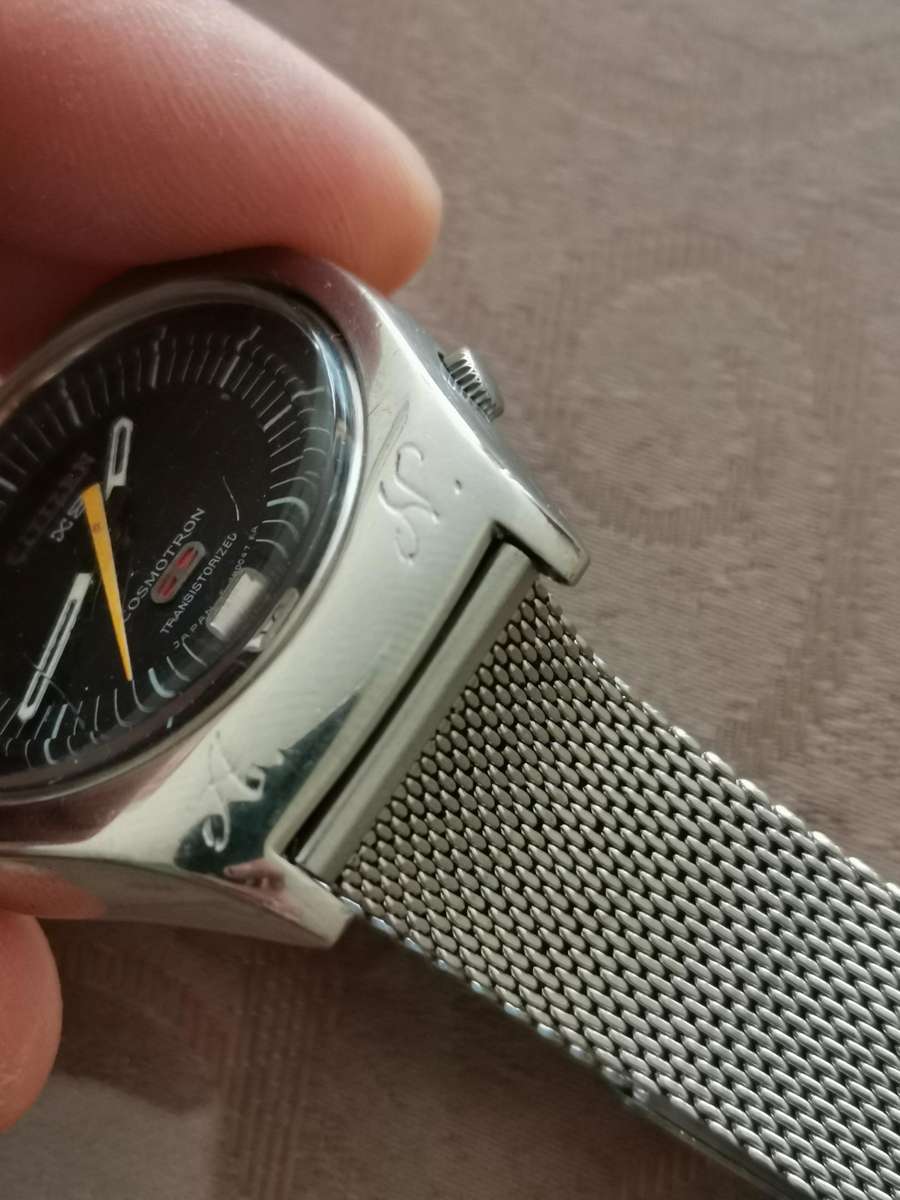 Rare vintage citizen x8 cosmotron trasistorized electronic watch