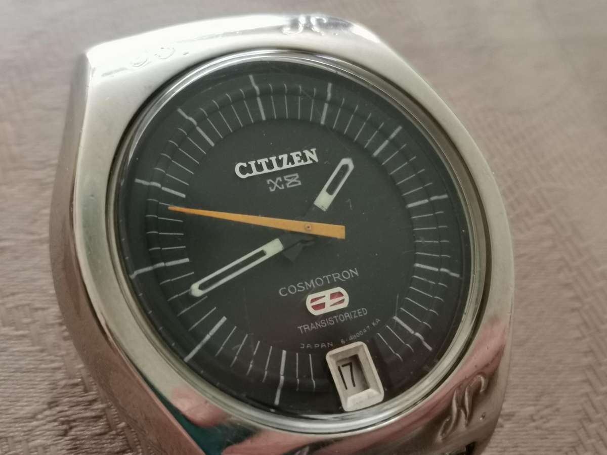 Rare vintage citizen x8 cosmotron trasistorized electronic watch