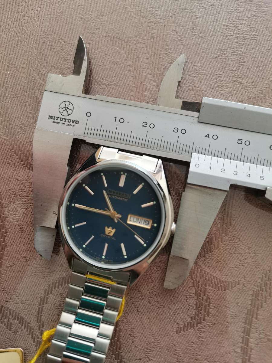 Vintage citizen crystal 7 automatic watch new old stock boxed full set unworn