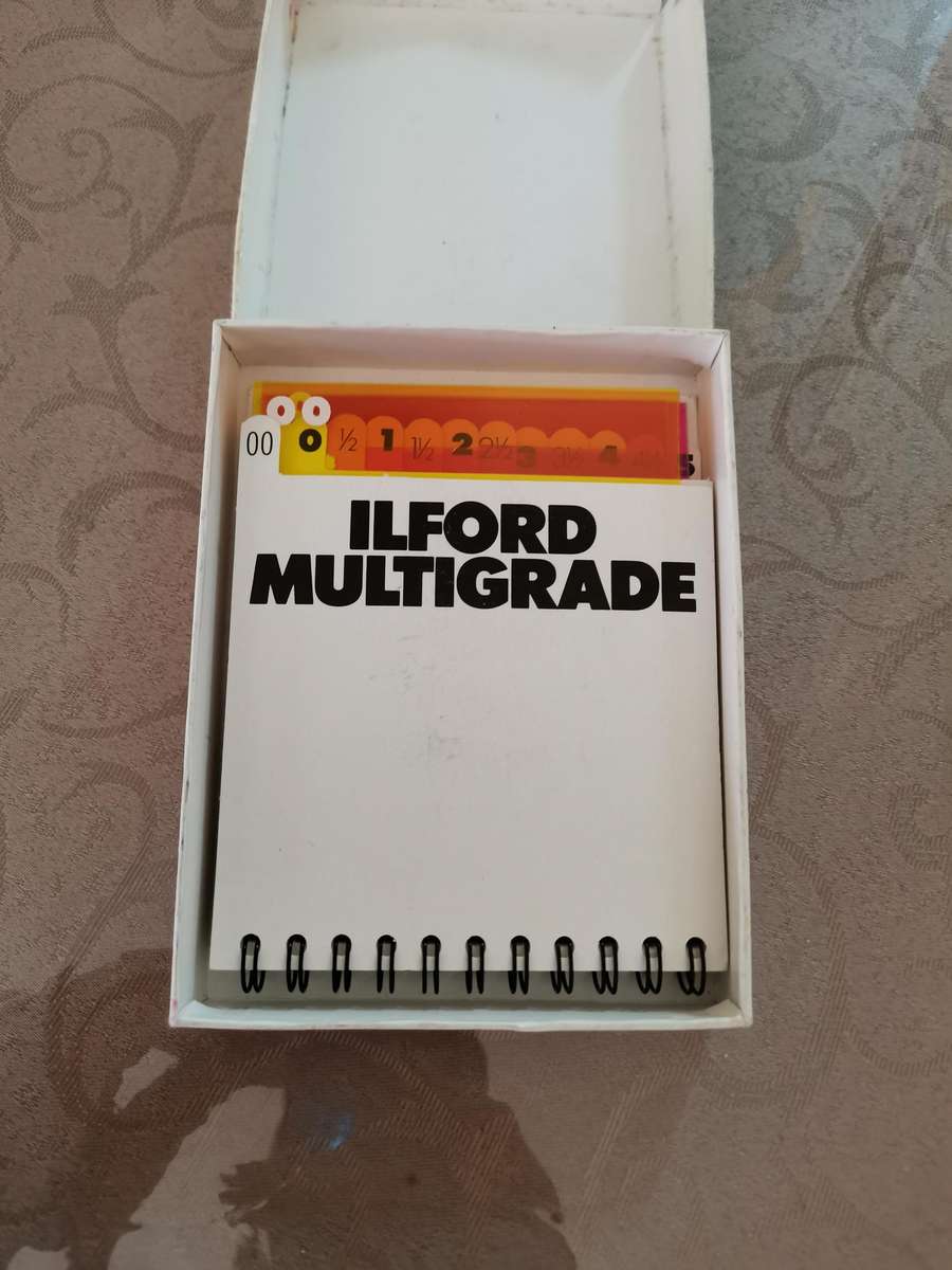 Ilford sprite 35-ll 35mm film Camera and ilford multigrade filters set