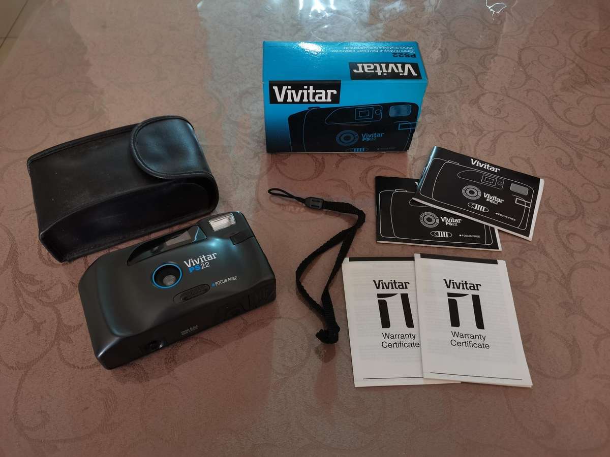 Vivitar ps22 35mm film Camera new old stock was never used