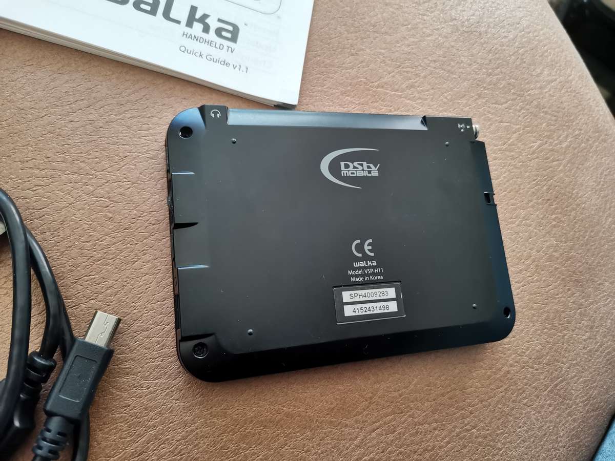 Vintage dstv walka portable TV boxed