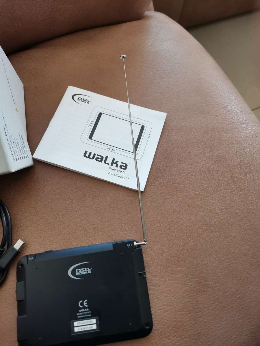 Vintage dstv walka portable TV boxed